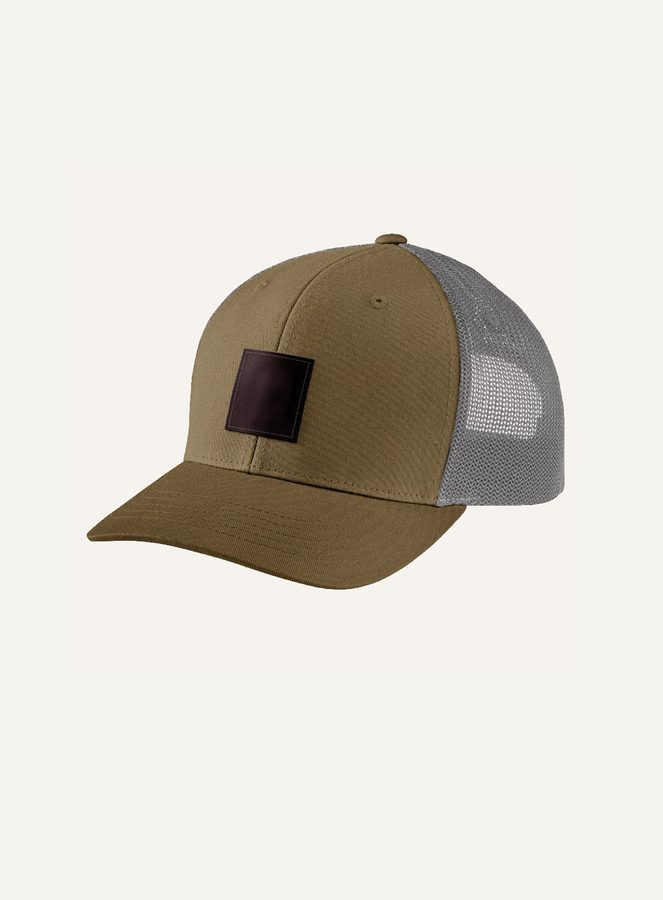 Accessories style TWILL MESH-BACK LOGO PATCH CAP