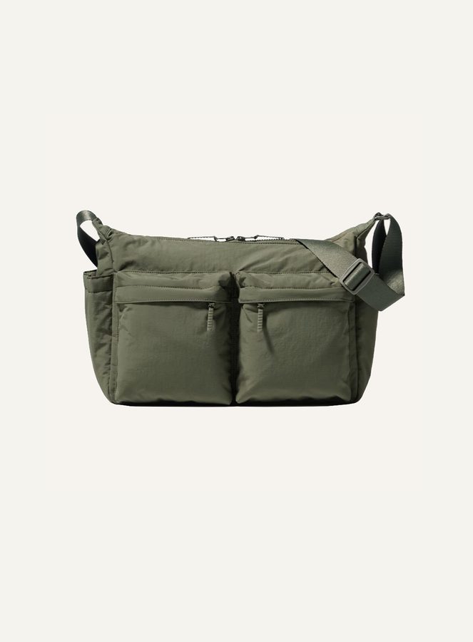 Accessories style Multi Pocket Shoulder Bag