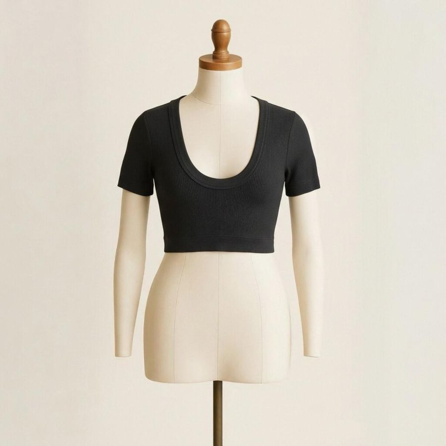 Active & Yoga style ALO081202 — 65%Cotton 27%Nylon 8%Spandex